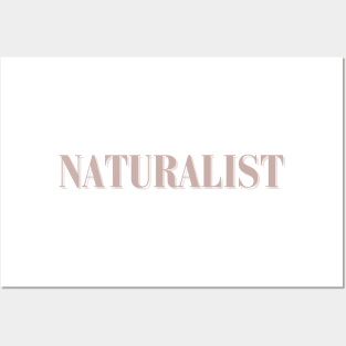 Naturalist Posters and Art